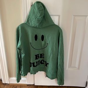 Juicy couture sweatshirt “Be Juicy” green - size XL